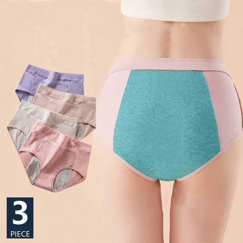 Hervera 3-Pack Menstrual Briefs